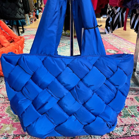 NWT Sol & Selene Funky Quilted Tote - Picture 1 of 1